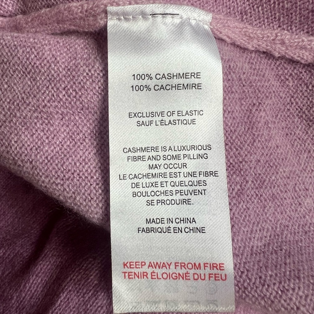 NWOT 100% Cashmere Sweater - Picture 4 of 7